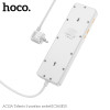 Prelungitor Hoco AC13A Talento 5-position socket(1C3A) [White]