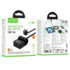 Зарядное устройство Hoco AC33 Win 1 position(PD30W/2C1A) desktop socket(EU/GER)(L=1.5M) [Black]