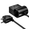 Зарядное устройство Hoco AC33 Win 1 position(PD30W/2C1A) desktop socket(EU/GER)(L=1.5M) [Black]