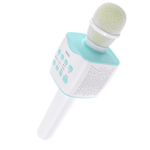 Microfon wireless Hoco BK5 Cantando karaoke microphone [Blue]