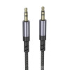 Cablu Borofone BL24 Graceful audio cable AUX [Metal Grey]