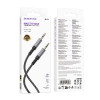 Cablu Borofone BL24 Graceful audio cable AUX [Metal Grey]