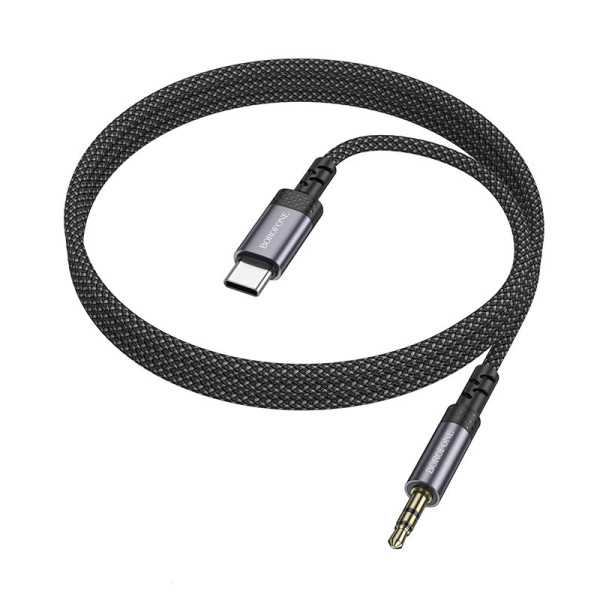 Cablu Borofone BL24 Graceful digital audio conversion cable Type-C [Metal Grey]