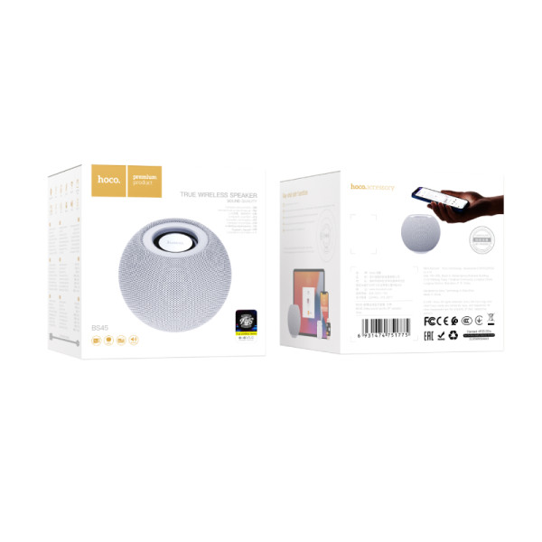 Портативная колонка Hoco BS45 Deep sound sports BT speaker [Gray]