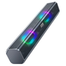 Портативная колонка Hoco BS49 Dazzling sound desktop wireless speaker [Metal-Gray]