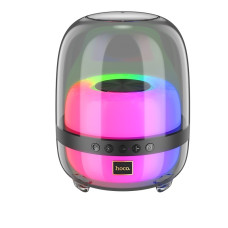 Boxa Portabila BS58 Crystal colorful luminous BT speaker [Magic Black Night]