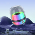 Boxa Portabila BS58 Crystal colorful luminous BT speaker [Magic Black Night]