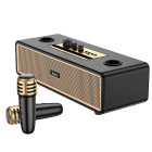 Портативная колонка с микрофоном Hoco BS63 Graceful wireless dual-mic BT speaker [Black]