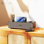 Портативная колонка с микрофоном Hoco BS63 Graceful wireless dual-mic BT speaker [Black]