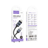 Cablu Hoco X118 Generous charging data cable with display iP [Black]