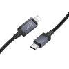 Кабель Hoco X118 Generous PD27W charging data cable with display iP [Black]
