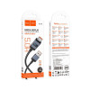 Cablu Hoco X118 Generous 5A charging data cable with display Type-C [Black]