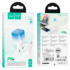 Incarcator de retea Hoco C101A PD20W Type-C to Lightning [Ice-Blue]