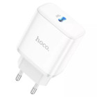 Incarcator de retea Hoco C104A Stage + Cablu Type-C to Lightning (PD20W) [White]