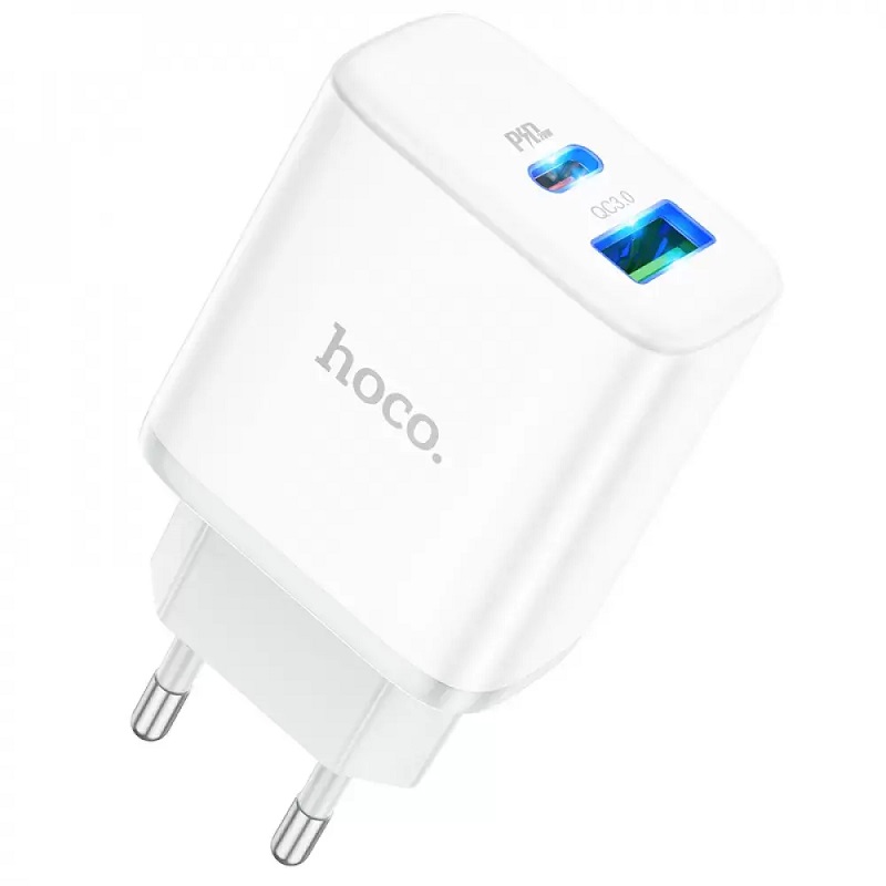 Зарядное Устройство Hoco C105A Stage (PD20W + QC3,0) [White]