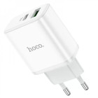 Зарядное Устройство Hoco C105A Stage (PD20W + QC3,0) [White]
