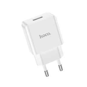 Incarcator de retea Hoco C106A Leisure (2.1A) [White]