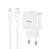 Incarcator de retea Hoco C106A Leisure + Cablu Micro USB  (2.1A) [White]