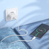 Incarcator de retea Hoco C109A(PD20W+QC3.0) Fighter PD20W+QC3.0 charger(EU) [White]