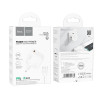 Incarcator de retea Hoco C112A Advantage + Cablu USB-C to USB-C (PD30W + QC3.0) [White]