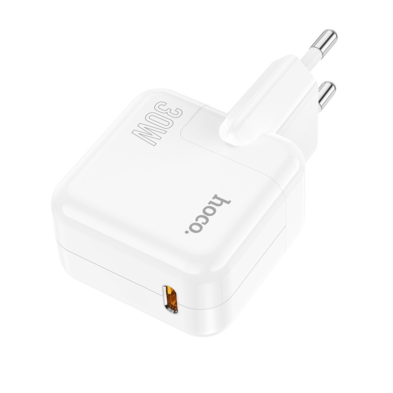 Incarcator de retea Hoco C112A Advantage (PD30W + QC3.0) [White]