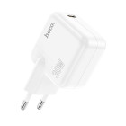 Incarcator de retea Hoco C112A Advantage (PD30W + QC3.0) [White]