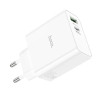 Incarcator de retea Hoco C113A Awesome (PD65W + QC3.0) [White]
