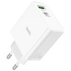 Incarcator de retea Hoco C113A Awesome (PD65W + QC3.0) [White]