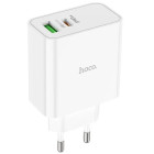 Incarcator de retea Hoco C113A Awesome (PD65W + QC3.0) [White]