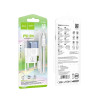 Зарядное устройство Hoco C125A PD20W (C to iP) [Transparent-Blue]
