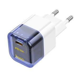 Incarcator de retea Hoco C125A PD20W charger [Transparent-Blue]
