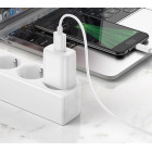 Зарядное устройство Hoco C134A Solid single-port charger set(Micro) [White]
