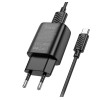 Incarcator de retea Hoco C134A Solid single-port charger set(Type-C) [Black]