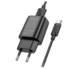 Зарядное устройство Hoco C134A Solid single-port charger set(Type-C) [Black]