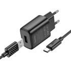 Зарядное устройство Hoco C134A Solid single-port charger set(Type-C) [Black]