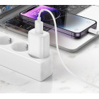 Incarcator de retea Hoco C134A Solid single-port charger set(iP) [White]