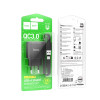 Incarcator de retea Hoco C140A Smart single port charger set Type-C (QC3.0) [Black]