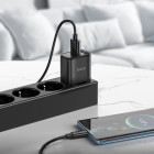 Зарядное устройство Hoco C140A Smart single port charger set Type-C (QC3.0) [Black]