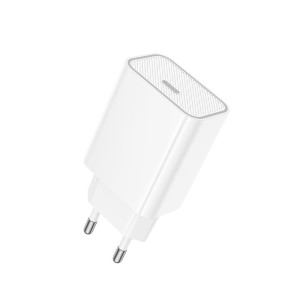 Incarcator de retea Hoco C143A Benefit single port PD20W charger(EU) [White]