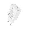 Incarcator de retea Hoco C143A Benefit single port PD20W charger(EU) [White]