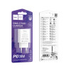 Incarcator de retea Hoco C143A Benefit single port PD20W charger(EU) [White]