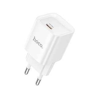 Incarcator de retea Hoco C146A Charm single port PD20W charger [White]