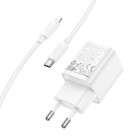 Зарядное устройство Hoco C147A Charm PD20W+QC3.0 charger set(C to iP) [White]