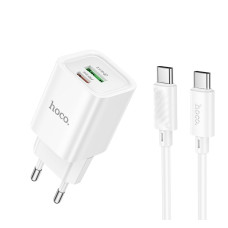 Зарядное устройство Hoco C149A Charm PD30W+QC3.0 charger set(C to C) [White]