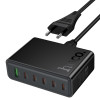 Incarcator Hoco C152A Modern PD70W 6-port(5C1A) [Black]