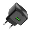 Incarcator de retea Hoco C70A Cutting-edge (QC3.0) [Black]
