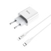 Зарядное устройство Hoco C76A Plus Type-c to Lighting (PD20W)[White]