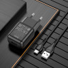 Зарядное устройство Hoco C96A + Кабель Type-C (2.1A) [Black]