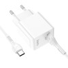 Incarcator de retea Hoco C98A Proton Type-C QC3.0 [White]