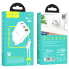 Incarcator de retea Hoco C99A (PD20W+QC3.0) + Cablu Type-C to iPhone [White]